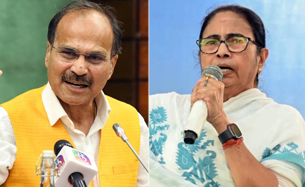 Chowdhury questions Banerjee’s silence on Babri row