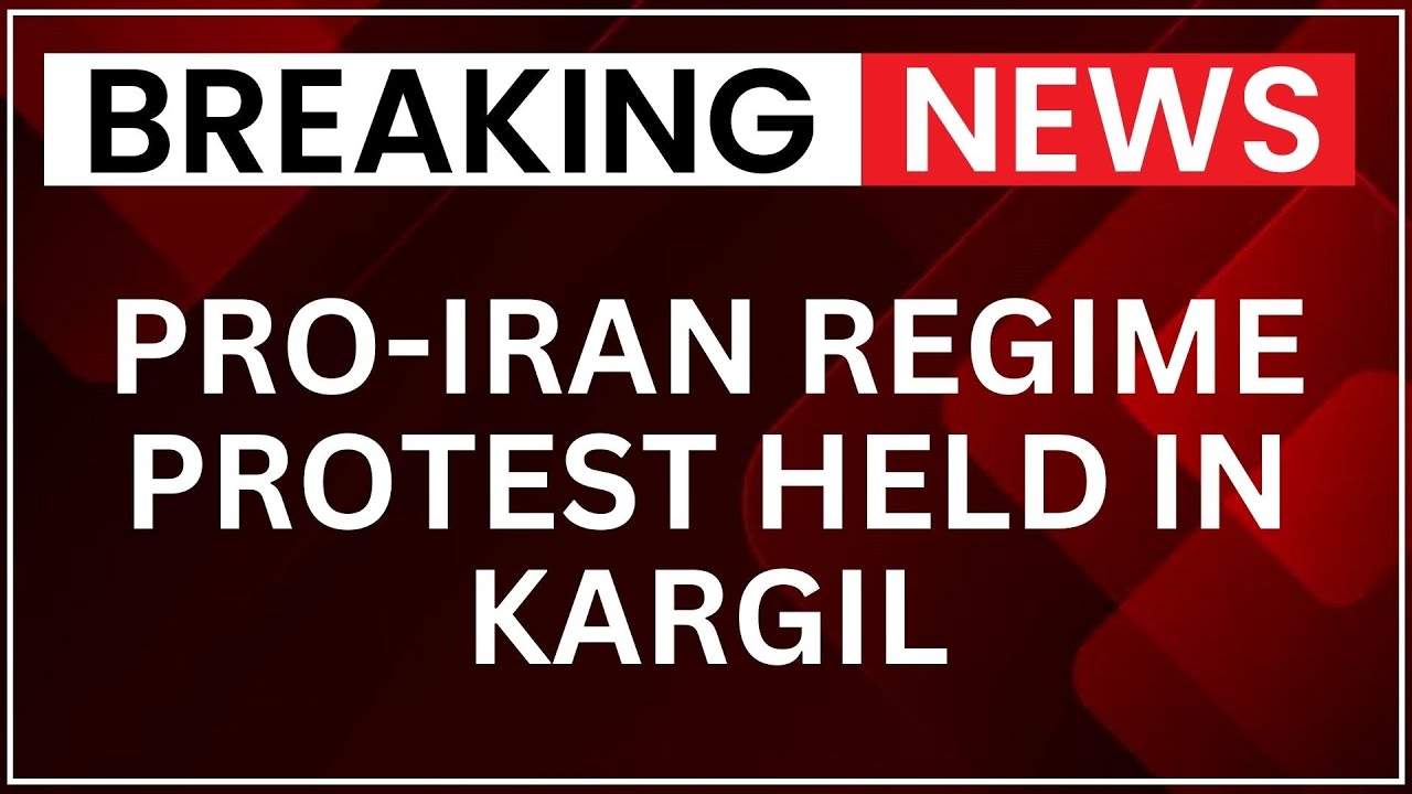Kargil rally backs Iran’s supreme leader amid wider unrest