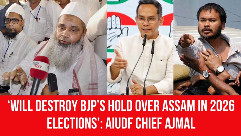 Ajmal accuses Congress of aiding BJP in Assam