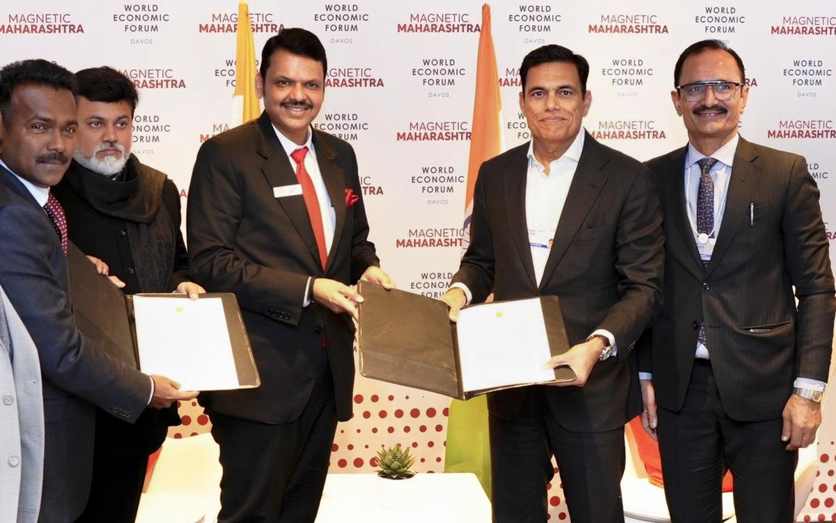 Davos visit by Maharashtra chief minister sparks political backlash