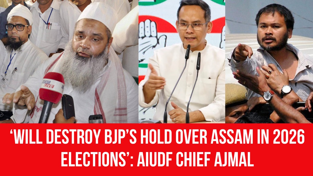Ajmal accuses Congress of aiding BJP in Assam